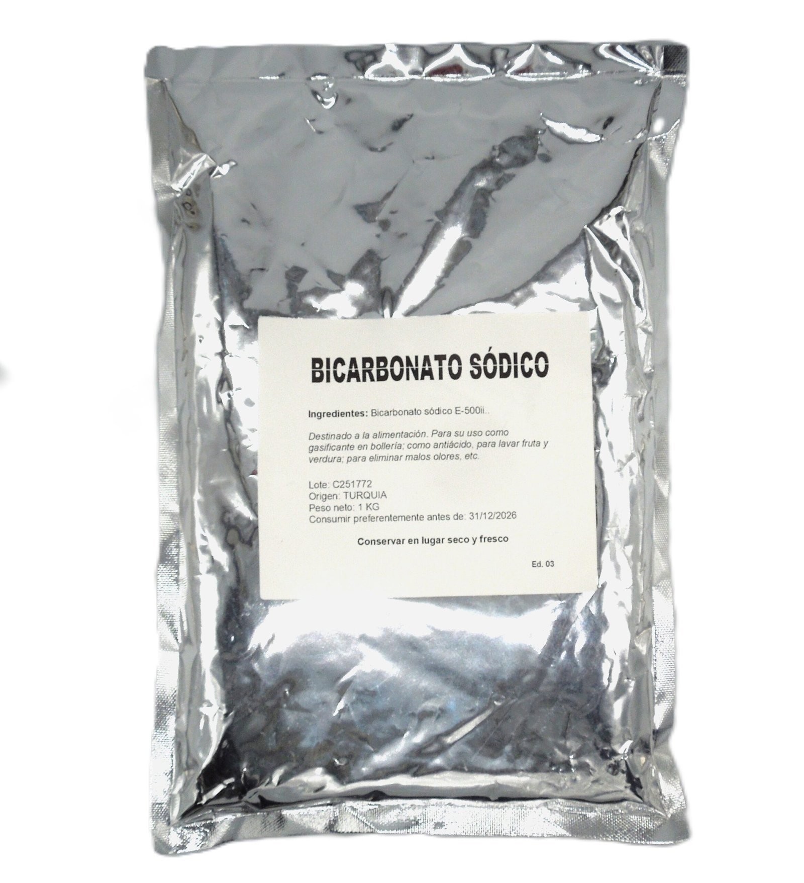 Bicarbonato Sódico,1kg