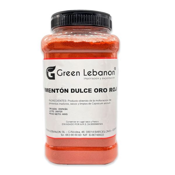 Pimentón Dulce Oro Rojo